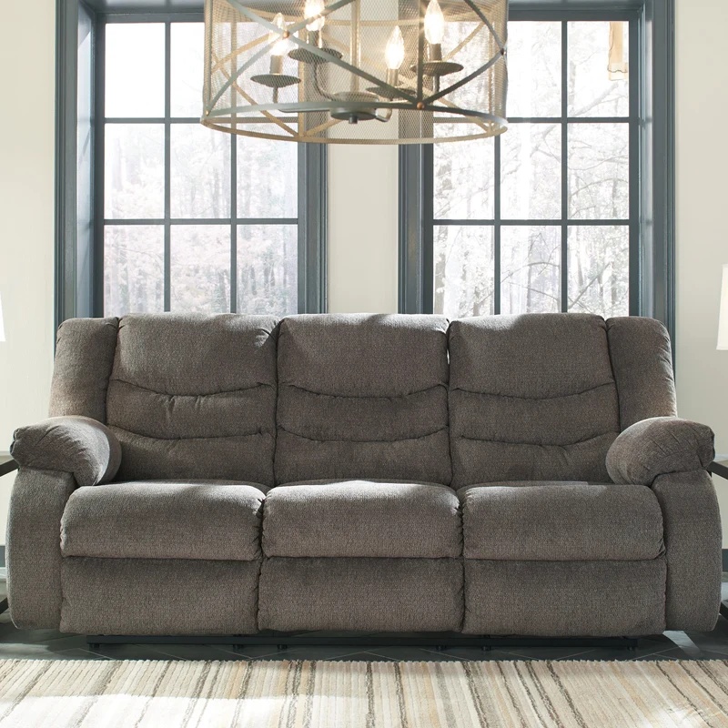 Sofa inclinable en tissu gris - Tulen