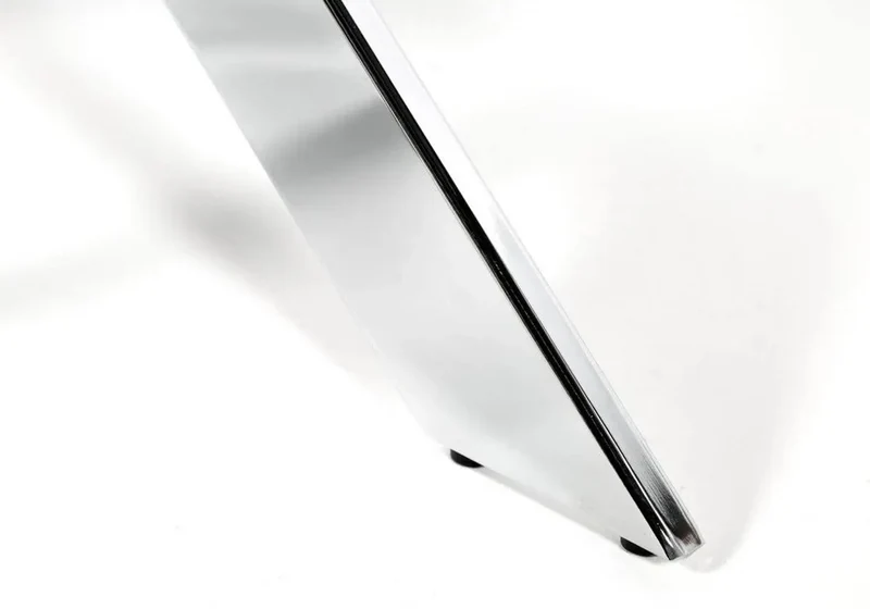 Table marbre blanc 6 chaises grises - Design