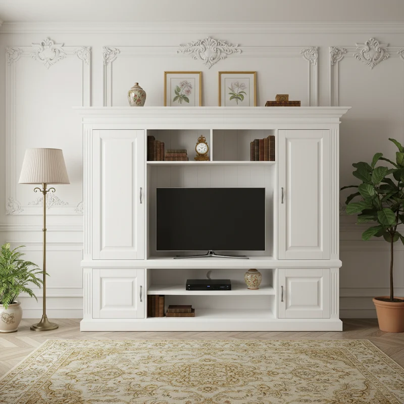 Meuble TV 2x2 portes "Romance"