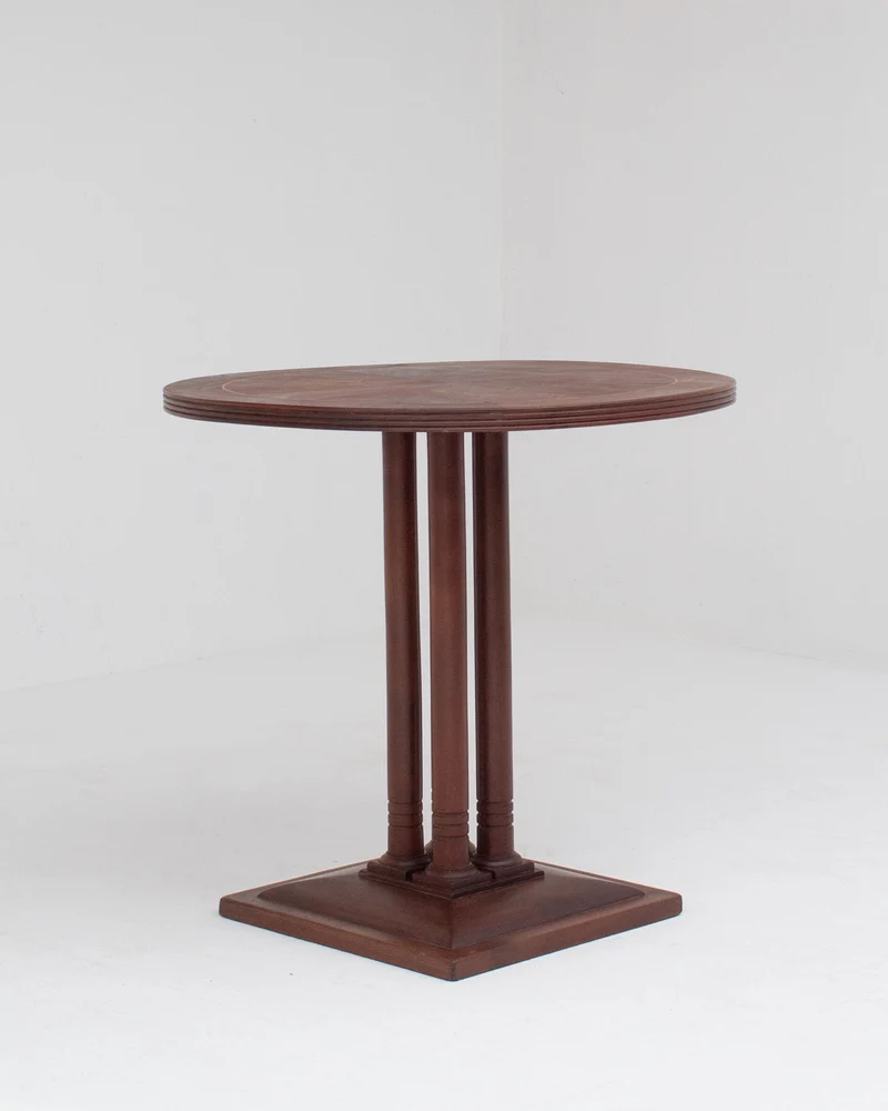 Art Deco Table in Walnut