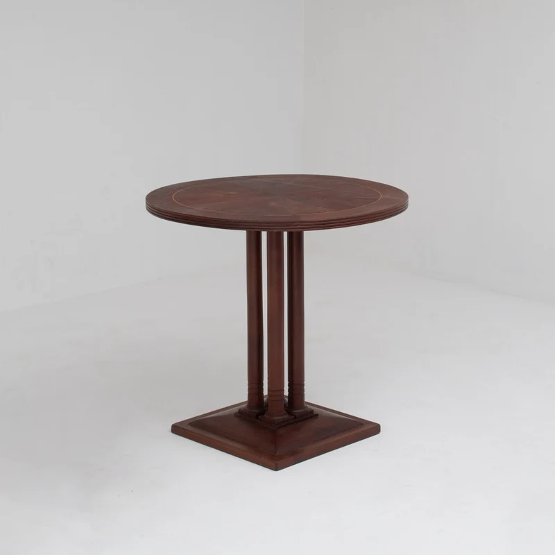 Art Deco Table in Walnut