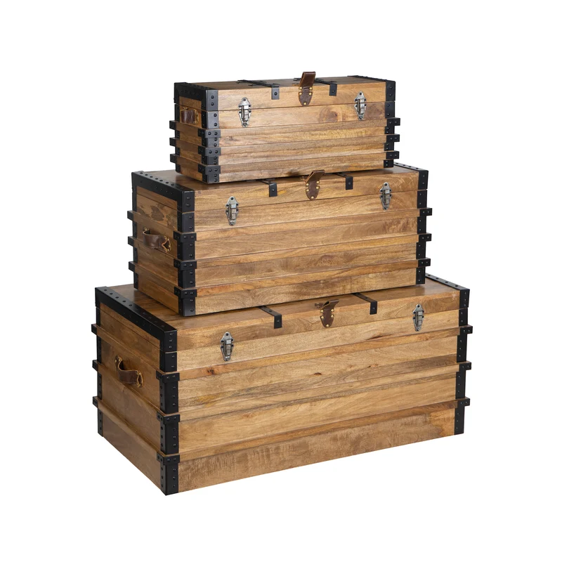 Set de 3 coffres | Manguier Lalit II