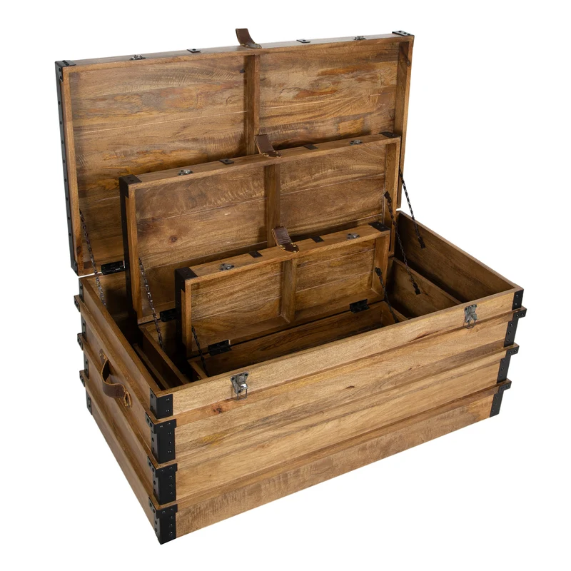 Set de 3 coffres | Manguier Lalit II