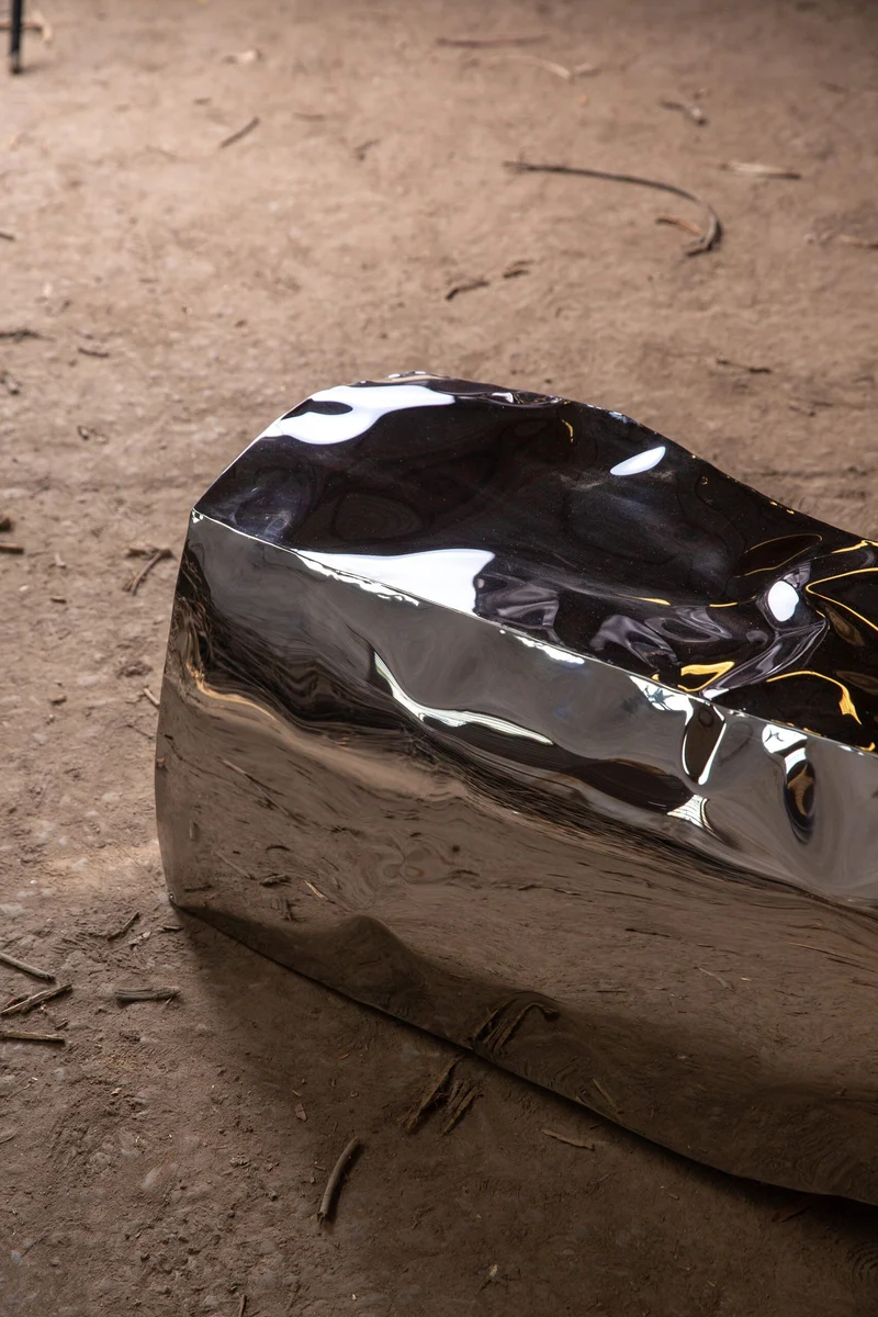 Stainless Steel Bench - Monolith Series