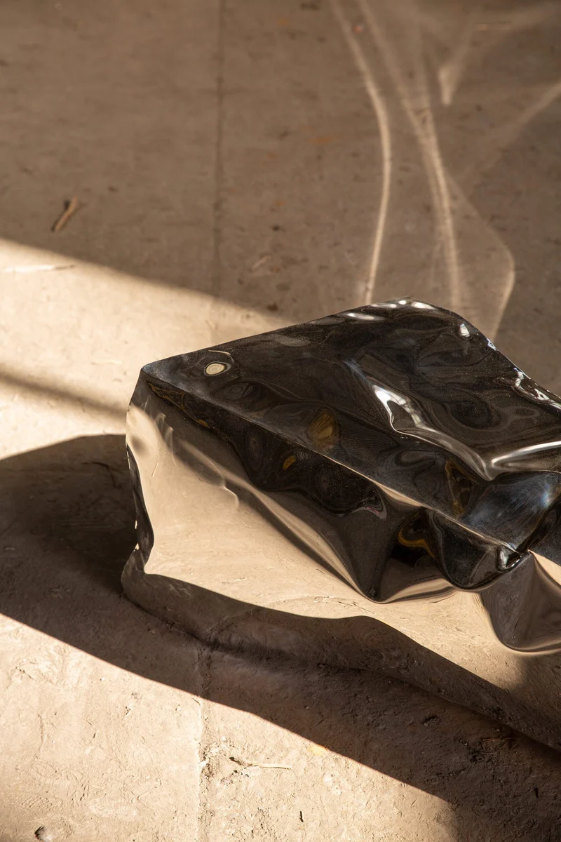 Stainless Steel Bench - Monolith Series