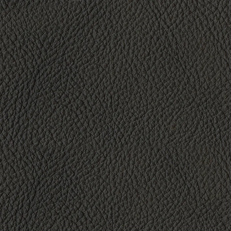 Fauteuil surdimensionné en cuir noir - Luigi