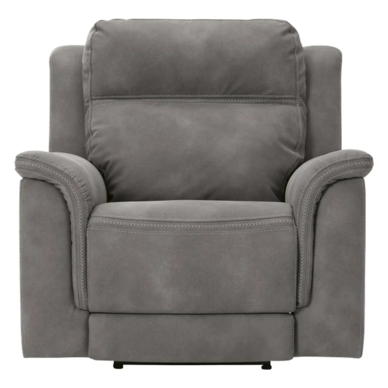 Fauteuil inclinable motorisé zéro gravité en tissu gris - Next-Gen Durapella
