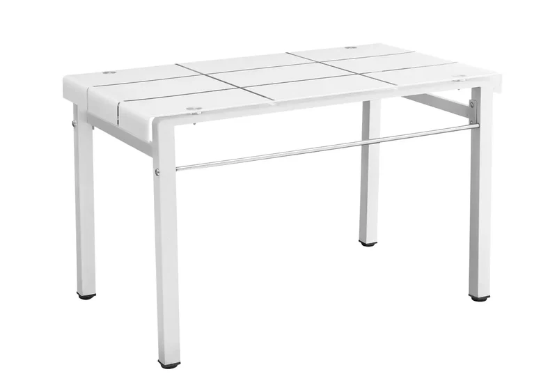 Table repas 6 chaises blanches - Tao