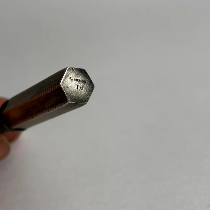 Sterling Silver Cork Screw and Bottle Opener