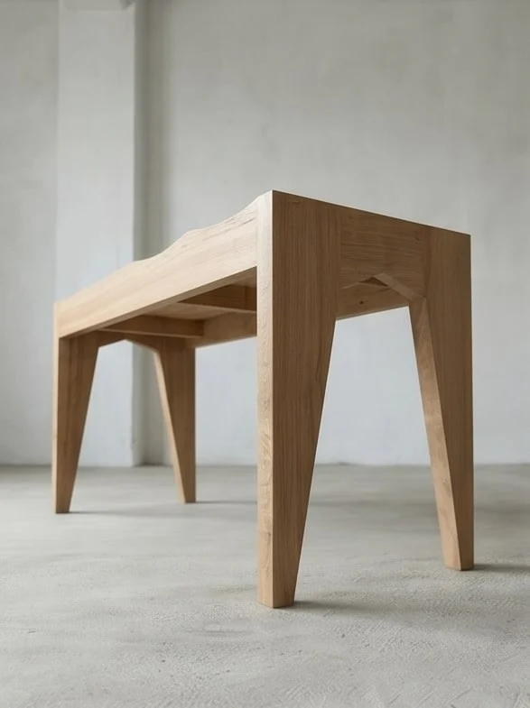 single seat bench "Onde"