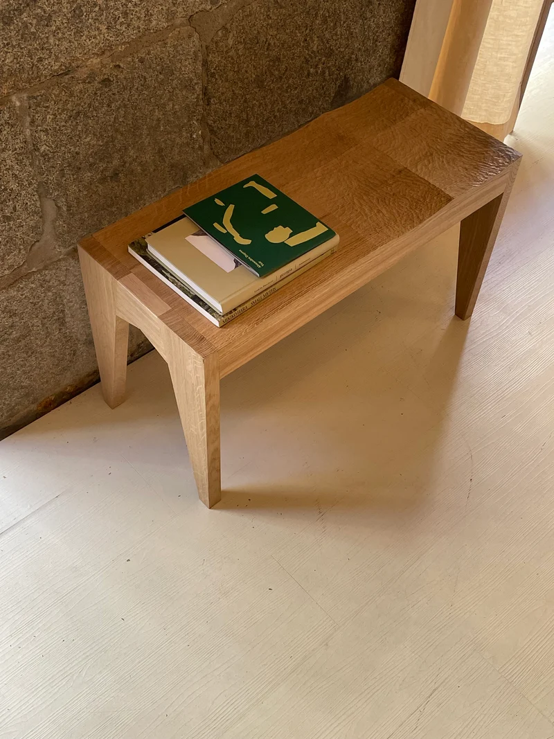 single seat bench "Onde"
