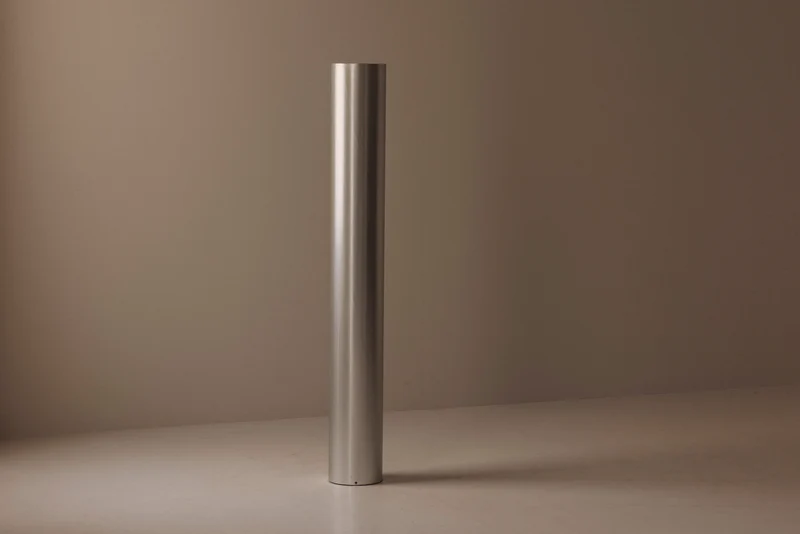 Vintage Sculptural metal tube floor lamp, Italy 1960s