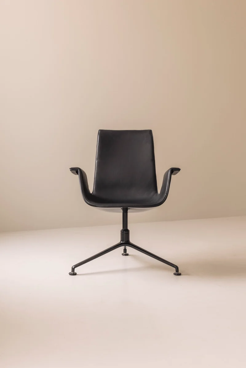 1/6 Bird Low Tulip Chairs by Preben Fabricius & Jorgen Kastholm, 1980s