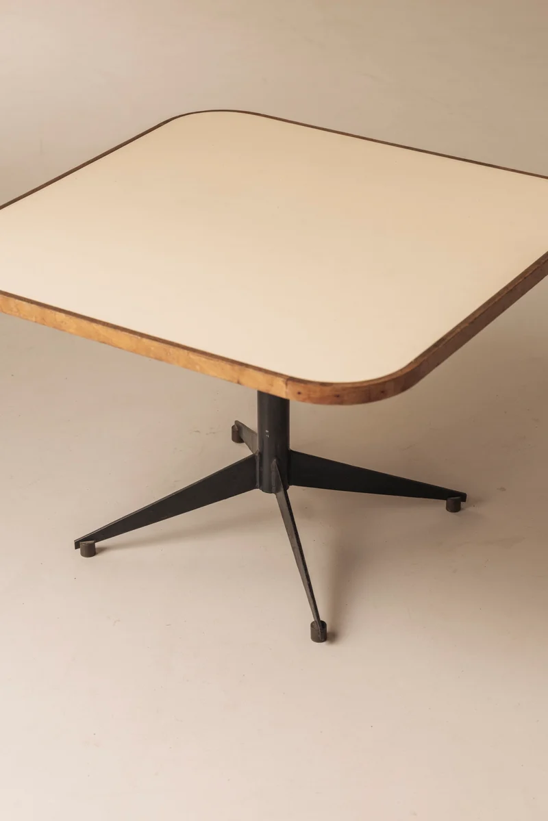 Elegant Square coffee table, Italy 1950s