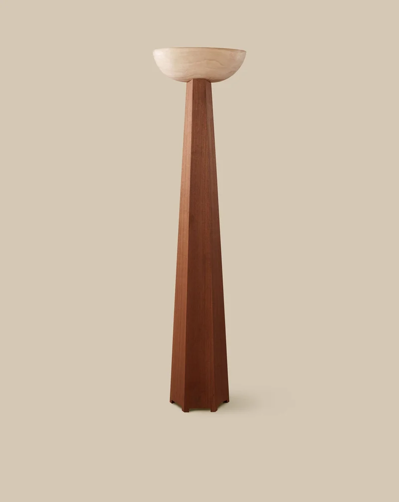 Vesuvius Alabaster Floor Lamp