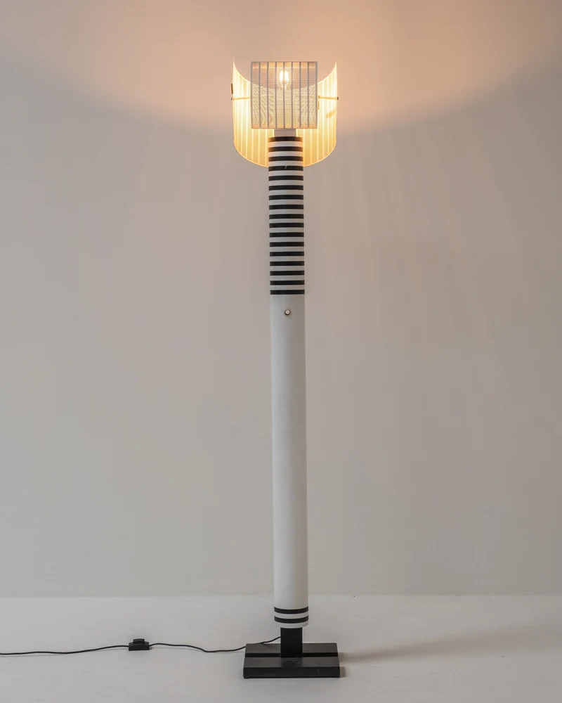 Vintage Postmodern Shogun Floor Lamp by Mario Botta