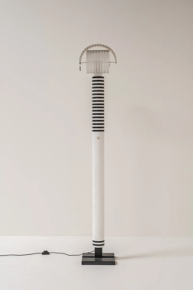 Vintage Postmodern Shogun Floor Lamp by Mario Botta