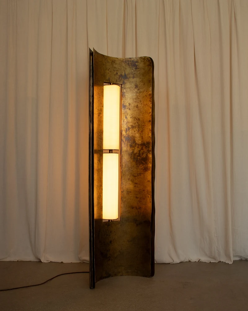 Curio No.3 Brass Floor Lamp