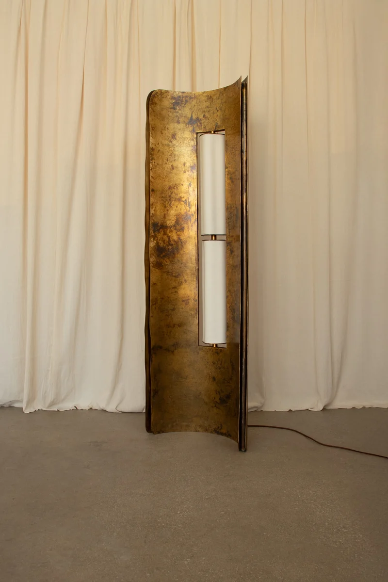 Curio No.3 Brass Floor Lamp
