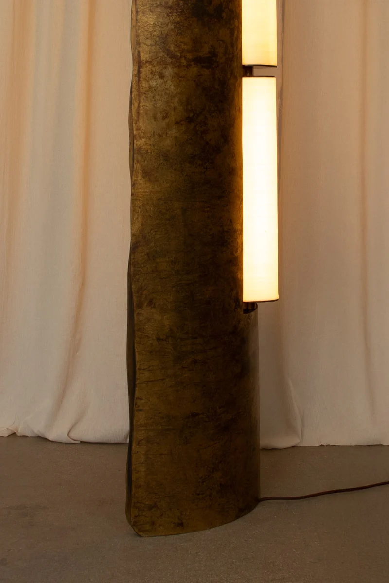 Curio No.3 Brass Floor Lamp