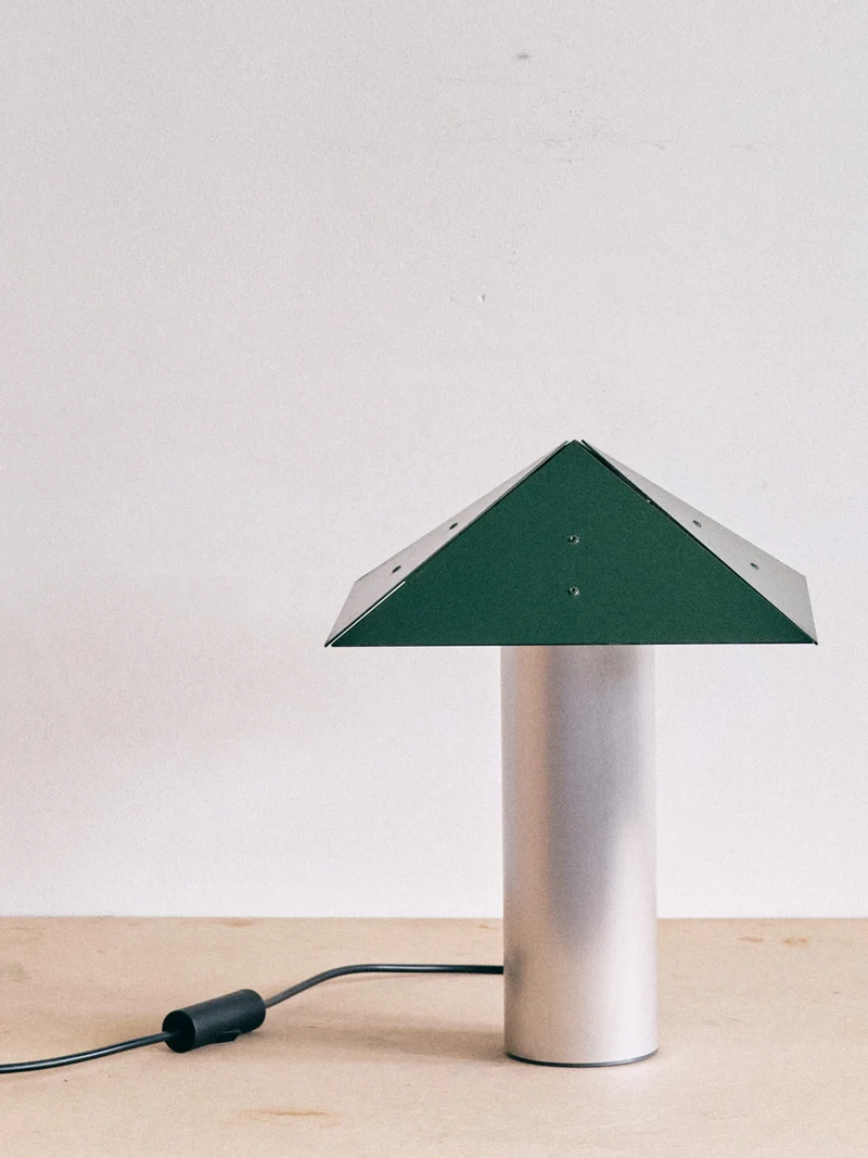 Chimney Steel Table Lamp - Art Deco Style