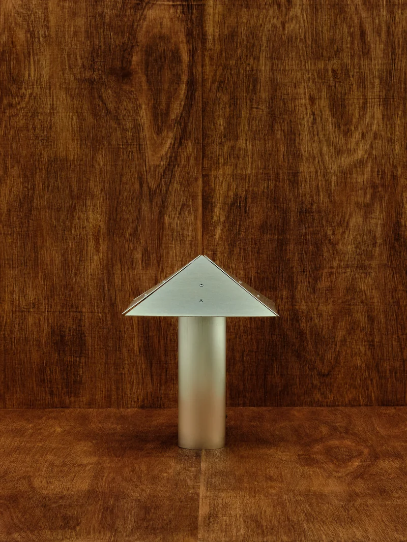 Chimney Steel Table Lamp - Art Deco Style