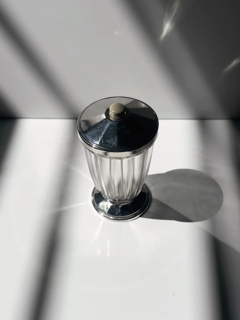 Belgian Silver Plated Art Deco Sugar Saupoudreuse