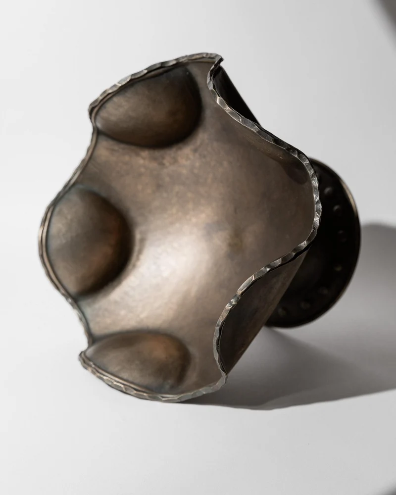 1950s Silver Plated Copper Bowl