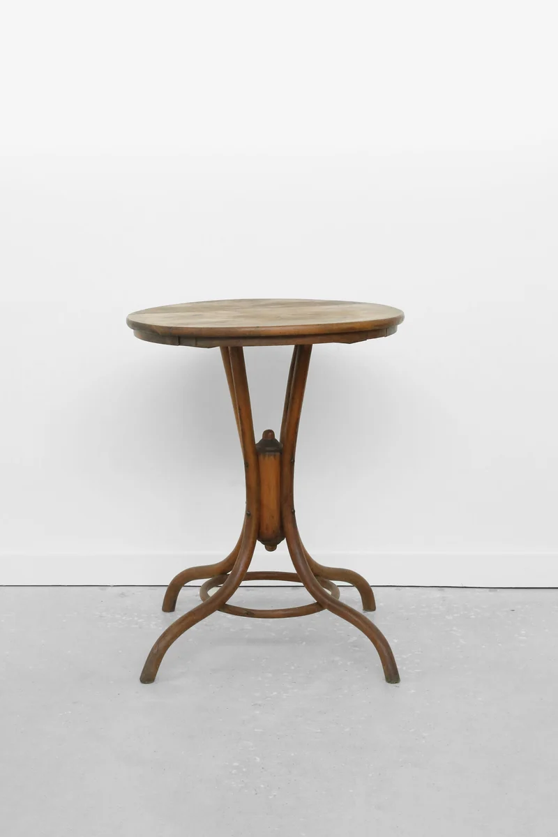 Antique Bentwood Café Table