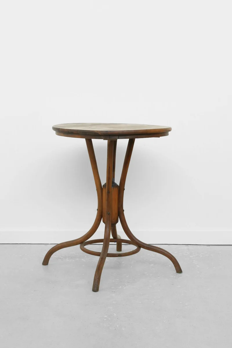 Antique Bentwood Café Table