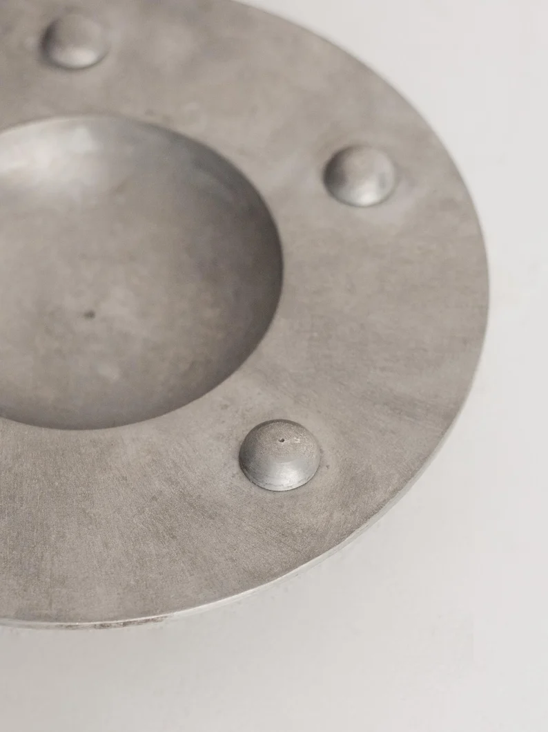 Post-Modern Metal Plate, 1980s
