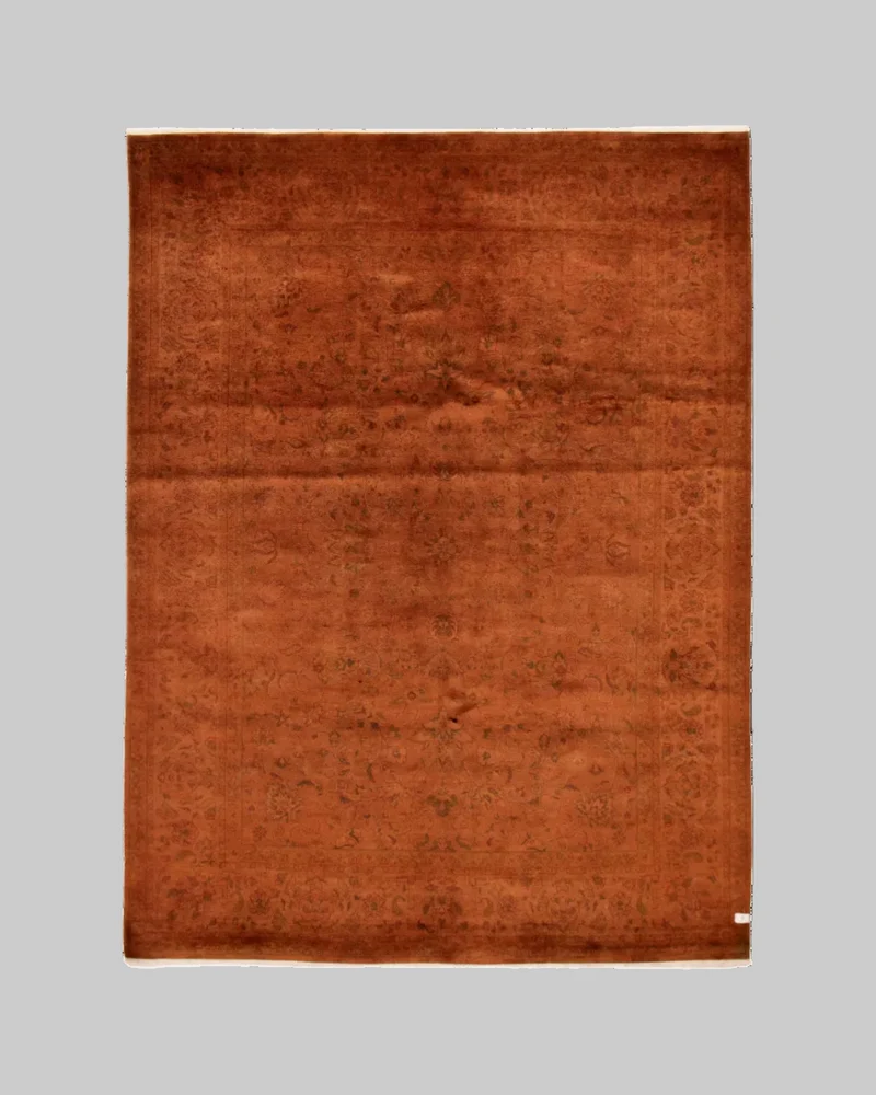 Overdyed Rug in Foxglove 254 x 343 cm