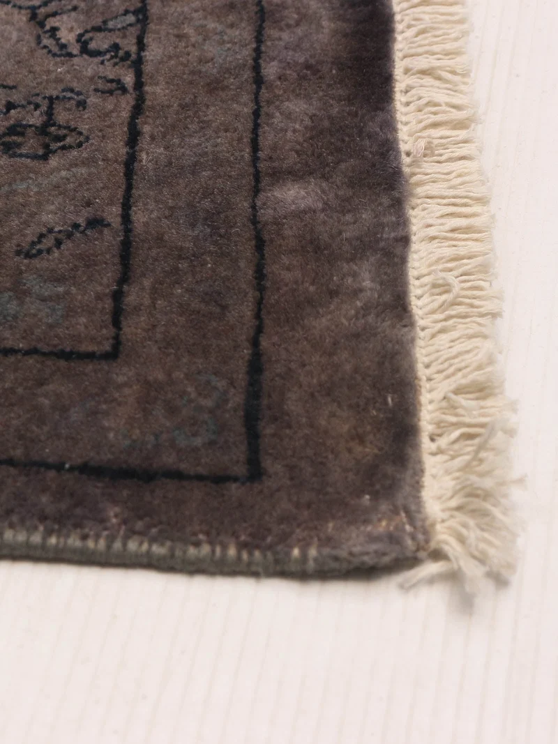 Overdyed Rug in Mulberry 241 x 307 cm