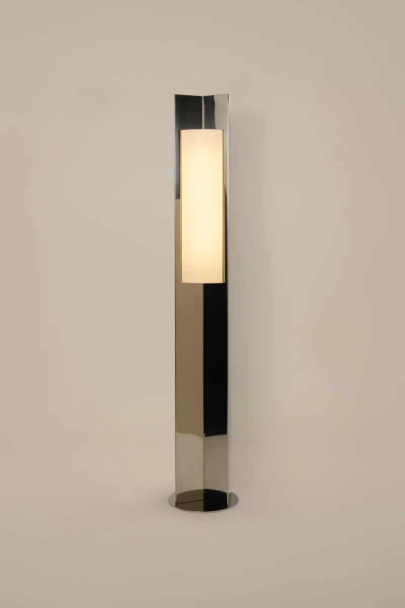'Arrow 158' Steel Floor Lamp