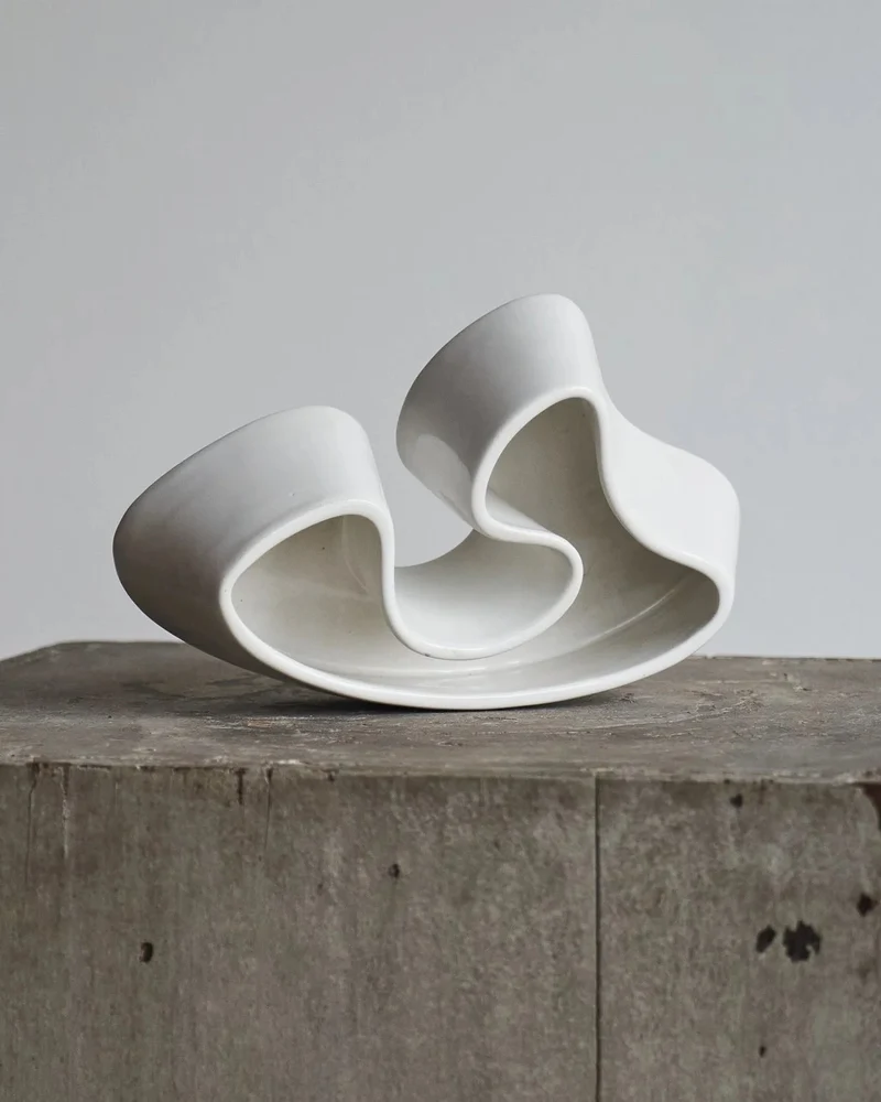 Angelo Mangiarotti Rare Ceramic Tremiti Formalibera for Danese Milano 1964