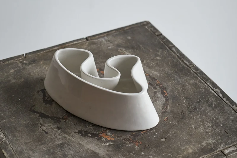 Angelo Mangiarotti Rare Ceramic Tremiti Formalibera for Danese Milano 1964