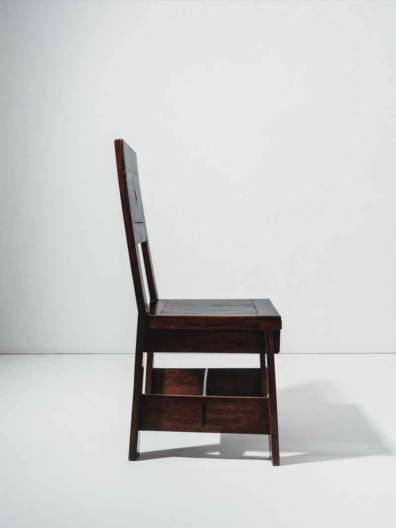Giovanni Michelucci, Set of Four Wood Side Chairs, Italian Modernism, 1919