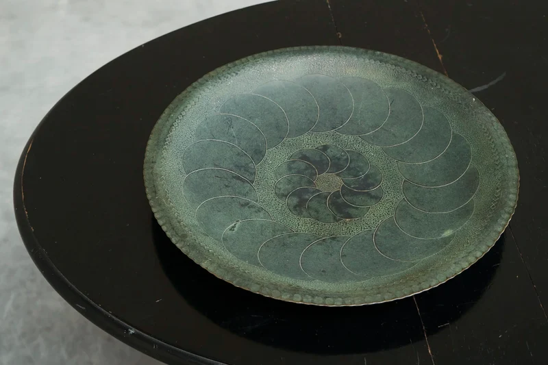 Hand Hammered Art Deco Centerpiece Bowl 1930s