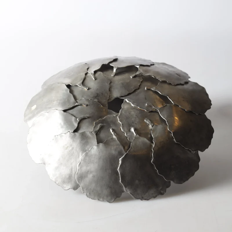 Large Decorative 'Höstlöv' Pewter Dish, (1973)