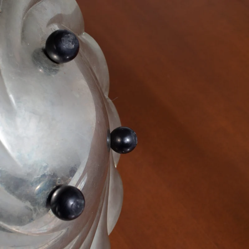 Art Deco Silver Plate Tray – Sculptural Serving Piece