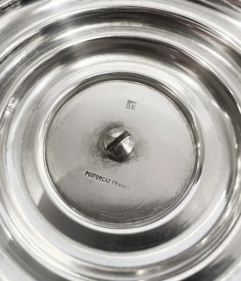 Maison Puiforcat, Silver-Plated Tazza, France, c.1990