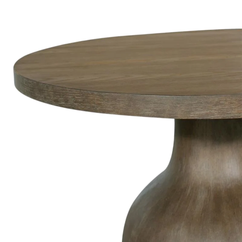 Table basse en bois/placage de chêne brun grisâtre - Bosley