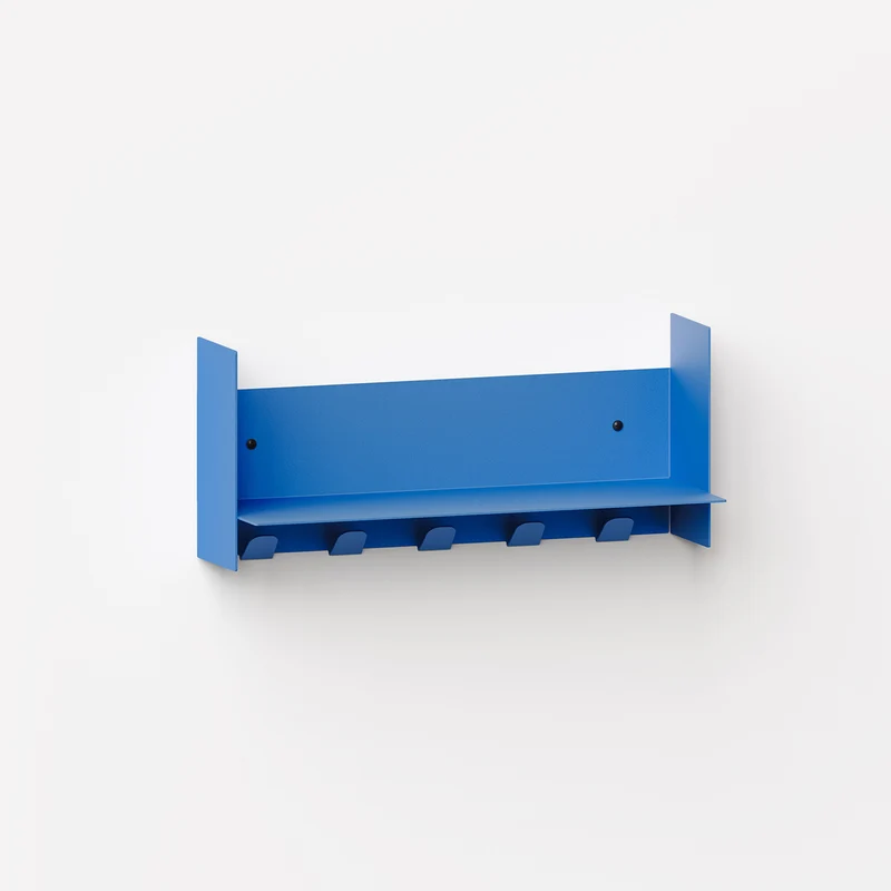 Etagère porte-manteau PLI en acier - 20 à 60cm