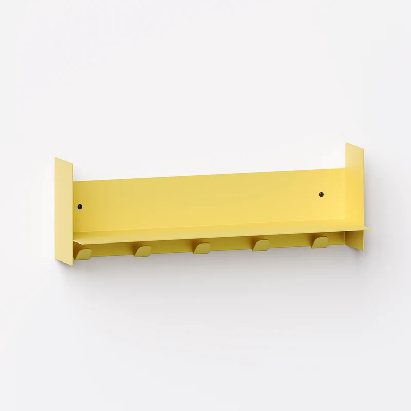 Etagère porte-manteau PLI en acier - 20 à 60cm