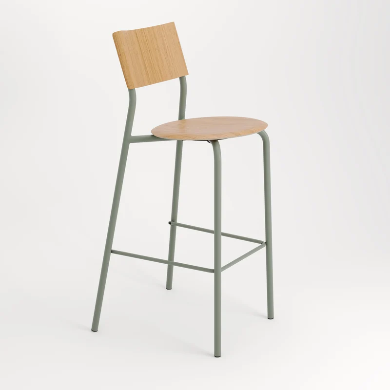 Chaise de bar SSD - bois éco-certifié