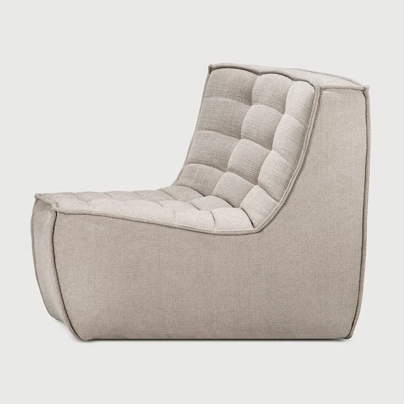 Ethnicraft Canapé Modulaire N701 - Angle Arrondi 45°