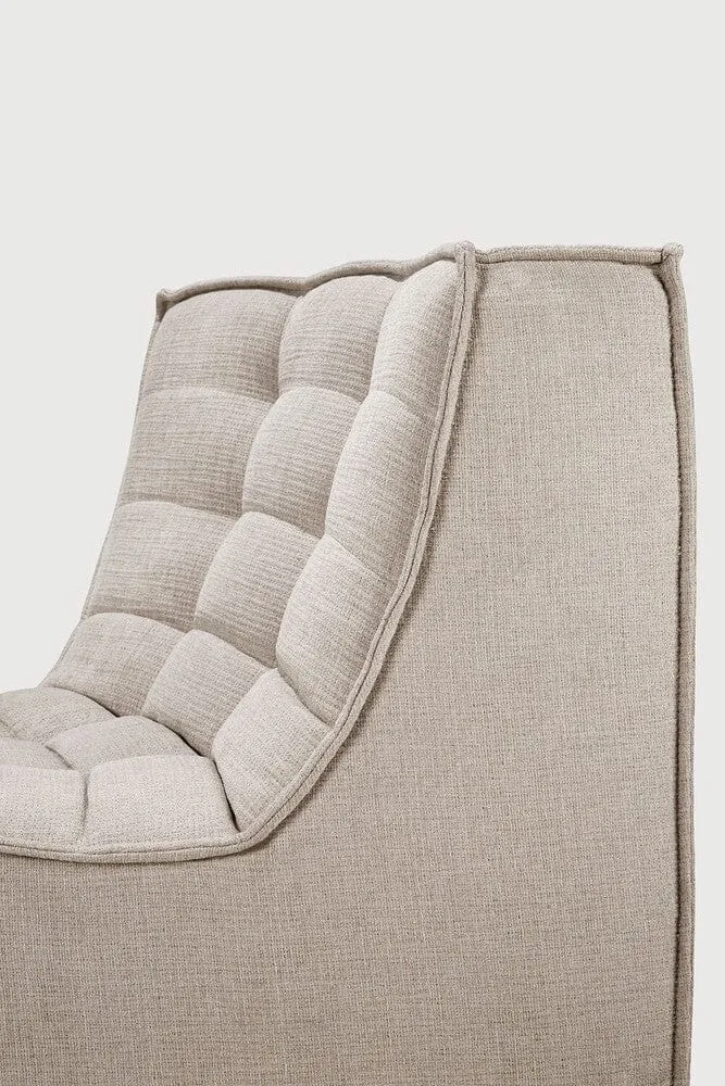 Ethnicraft Canapé Modulaire N701 - Angle Arrondi 45°