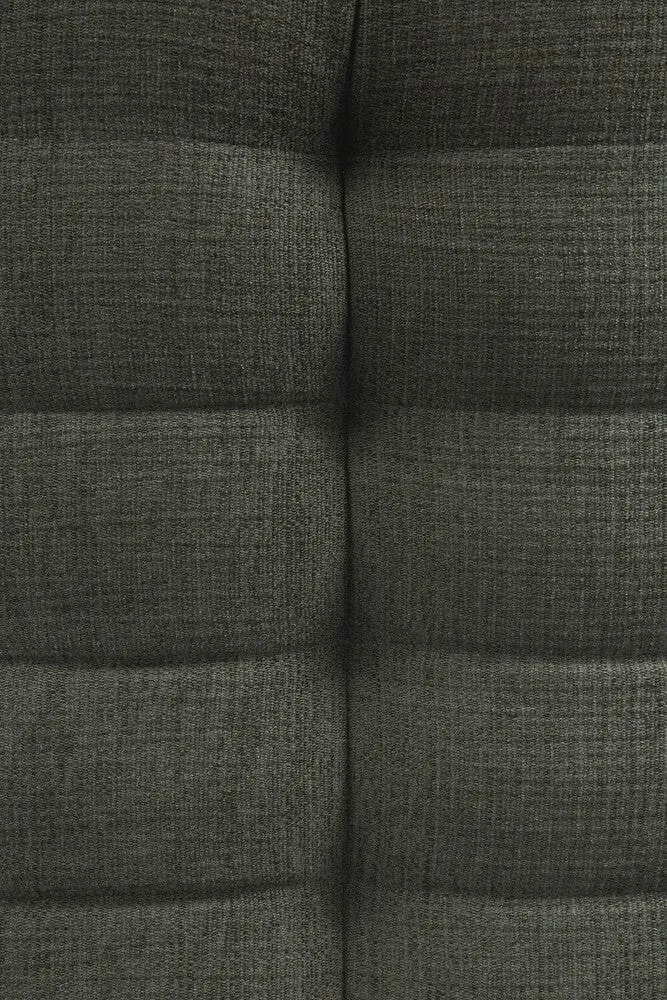 Ethnicraft Canapé Modulaire N701 - Tissu Éco (Angle Arrondi 45°)