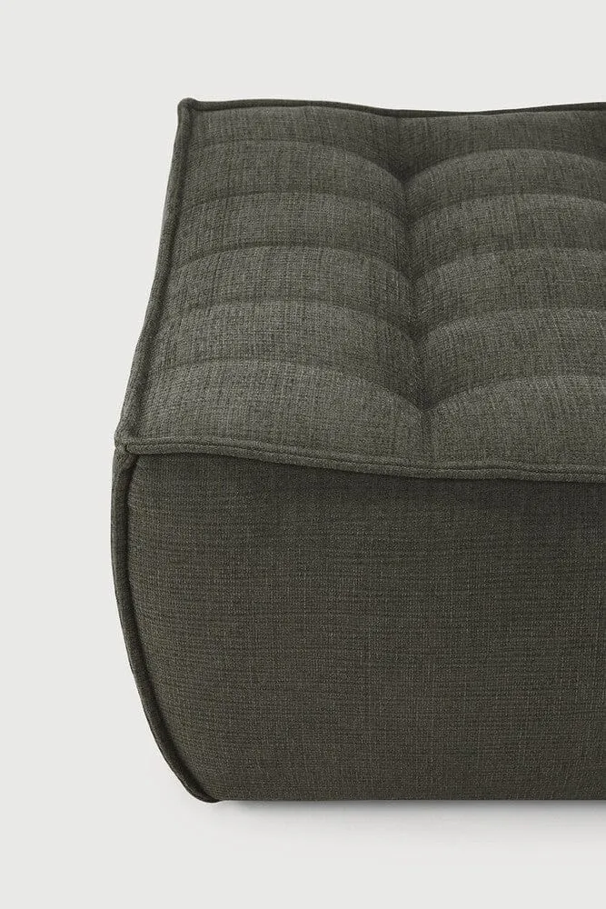 Ethnicraft Repose-pieds N701 - Tissu Éco