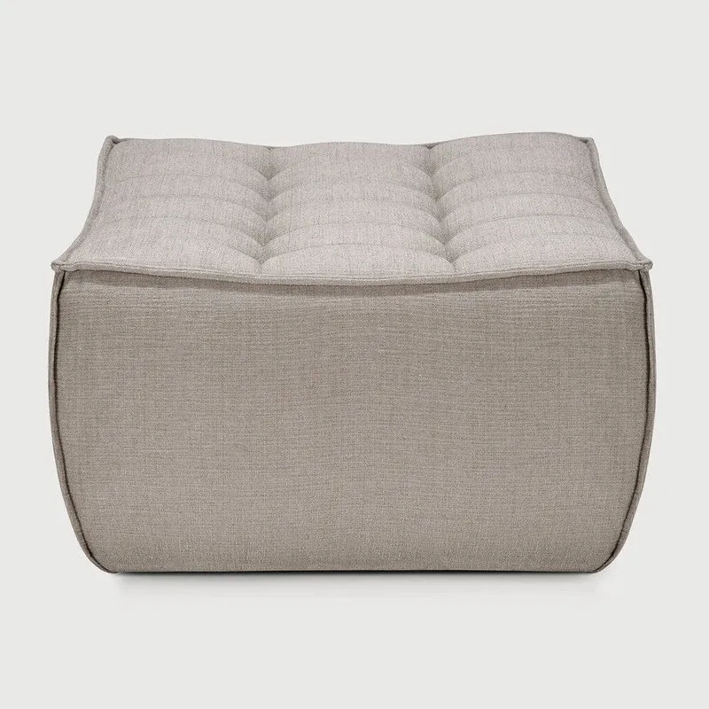 Ethnicraft Repose-pieds N701 - Tissu Éco